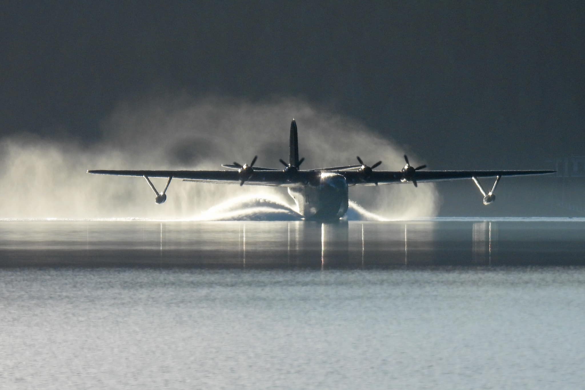 The Philippine Mars landing on Sproat Lake this afternoon!